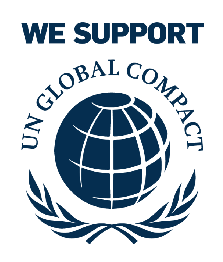 国連グローバルコンパクト　ロゴ